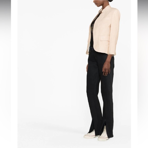 Zadig&Voltaire Verys crinkled leather jacket - Picture 5 of 12